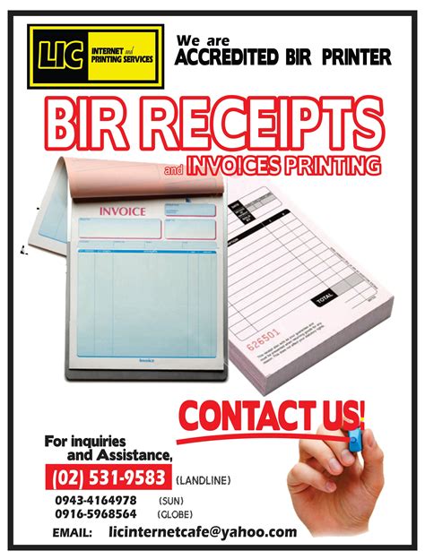 bir accredited printers